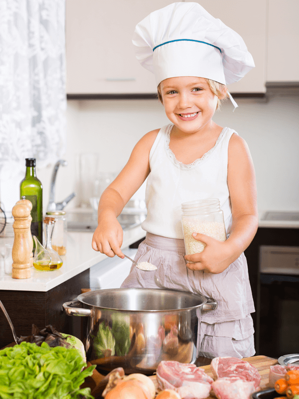 Using math in the kitchen—learn how to keep kids engaged while cooking