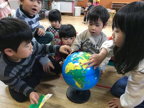 smart globe orboot in japan school
